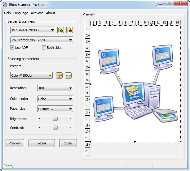 BlindScanner Pro screen shot